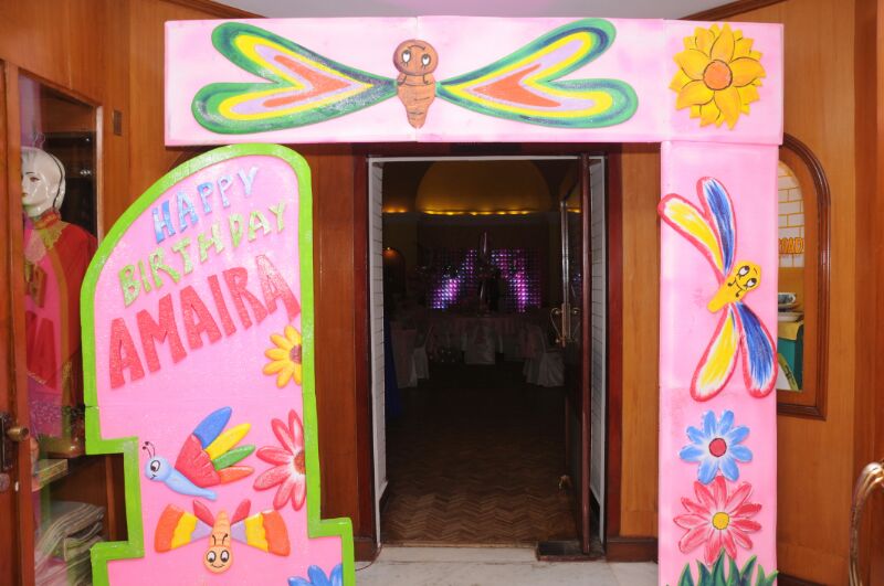 Butterfly theme for birthday party
