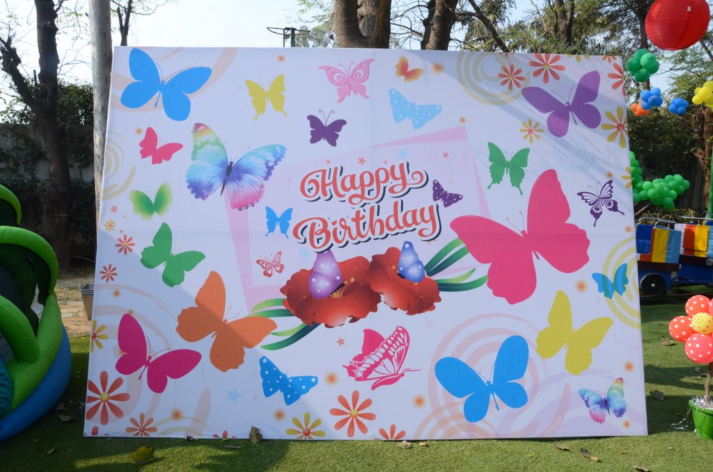 Happy Birthday Butterfly  Poster